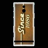 Coque Sony Xperia P Orange since 1986