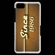 Coque Blackberry Z10 Orange since 1986
