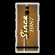 Coque Sony Xperia P Orange since 1987