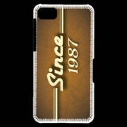 Coque Blackberry Z10 Orange since 1987