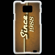 Coque Samsung Galaxy S2 Orange since 1988
