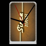 Pendule de bureau Orange since 1988