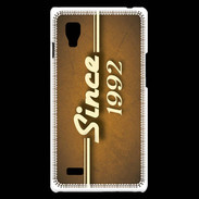 Coque LG Optimus L9 Orange since 1992