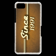 Coque Blackberry Z10 Orange since 1991