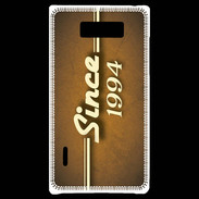 Coque LG Optimus L7 Orange since 1994