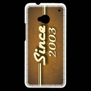 Coque HTC One Orange since 2003