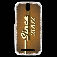 Coque HTC One SV Orange since 2002