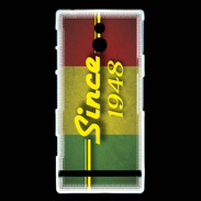 Coque Sony Xperia P Rasta since 1948