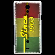 Coque Sony Xperia T Rasta since 1963