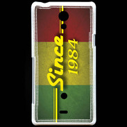 Coque Sony Xperia T Rasta since 1984