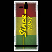 Coque Sony Xperia U Rasta since 1987