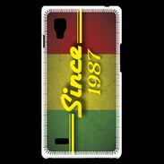 Coque LG Optimus L9 Rasta since 1987