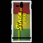 Coque Sony Xperia U Rasta since 1991