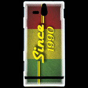 Coque Sony Xperia U Rasta since 1990