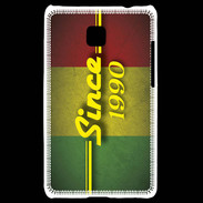 Coque LG Optimus L3 II Rasta since 1990