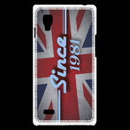 Coque LG Optimus L9 Angleterre since 1981