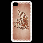 Coque iPhone 4 / iPhone 4S Islam A Rouge