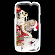 Coque Samsung Galaxy S3 Chaton et Chiot Noël