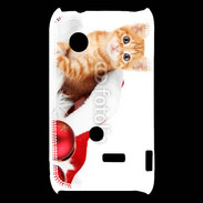 Coque Sony Xperia Typo Chaton Noël