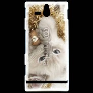 Coque Sony Xperia U Chat Noël