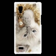 Coque LG Optimus L9 Chat Noël