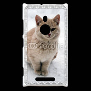 Coque Nokia Lumia 925 Chat dans la neige