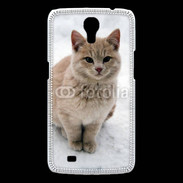 Coque Samsung Galaxy Mega Chat dans la neige