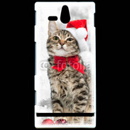 Coque Sony Xperia U Chat Noël 2