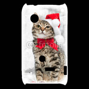 Coque Sony Xperia Typo Chat Noël 2