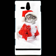 Coque Sony Xperia U Chat Noël 3