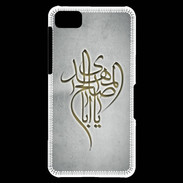 Coque Blackberry Z10 Islam B Gris