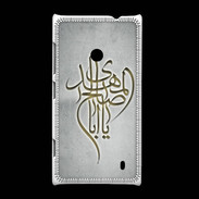 Coque Nokia Lumia 520 Islam B Gris