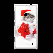Coque Nokia Lumia 520 Chat Noël 3