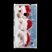 Coque Nokia Lumia 520 3 chatons Noël