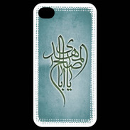 Coque iPhone 4 / iPhone 4S Islam B Turquoise