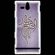 Coque Sony Xperia U Islam B Violet