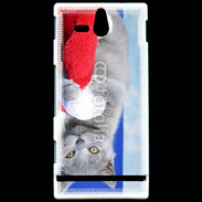 Coque Sony Xperia U Chat Noël 6