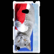 Coque Nokia Lumia 720 Chat Noël 6