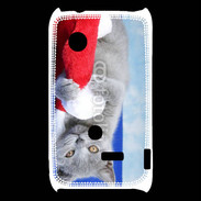 Coque Sony Xperia Typo Chat Noël 6