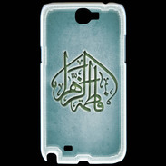 Coque Samsung Galaxy Note 2 Islam C Turquoise