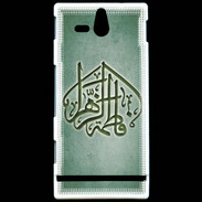 Coque Sony Xperia U Islam C Vert