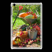 Coque iPadMini fruits et légumes d'automne