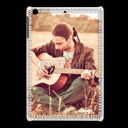 Coque iPadMini Guitariste peace and love 1