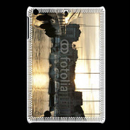 Coque iPadMini Port de cannes au couché de soleil