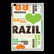 Coque iPadMini I love Brésil