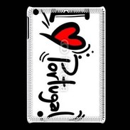 Coque iPadMini I love Portugal