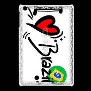 Coque iPadMini I love Brésil 2