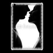 Coque iPadMini Couple d'amoureux en noir et blanc
