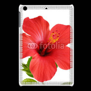 Coque iPadMini Hibiscus rouge