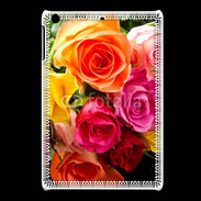 Coque iPadMini Bouquet de roses multicouleurs